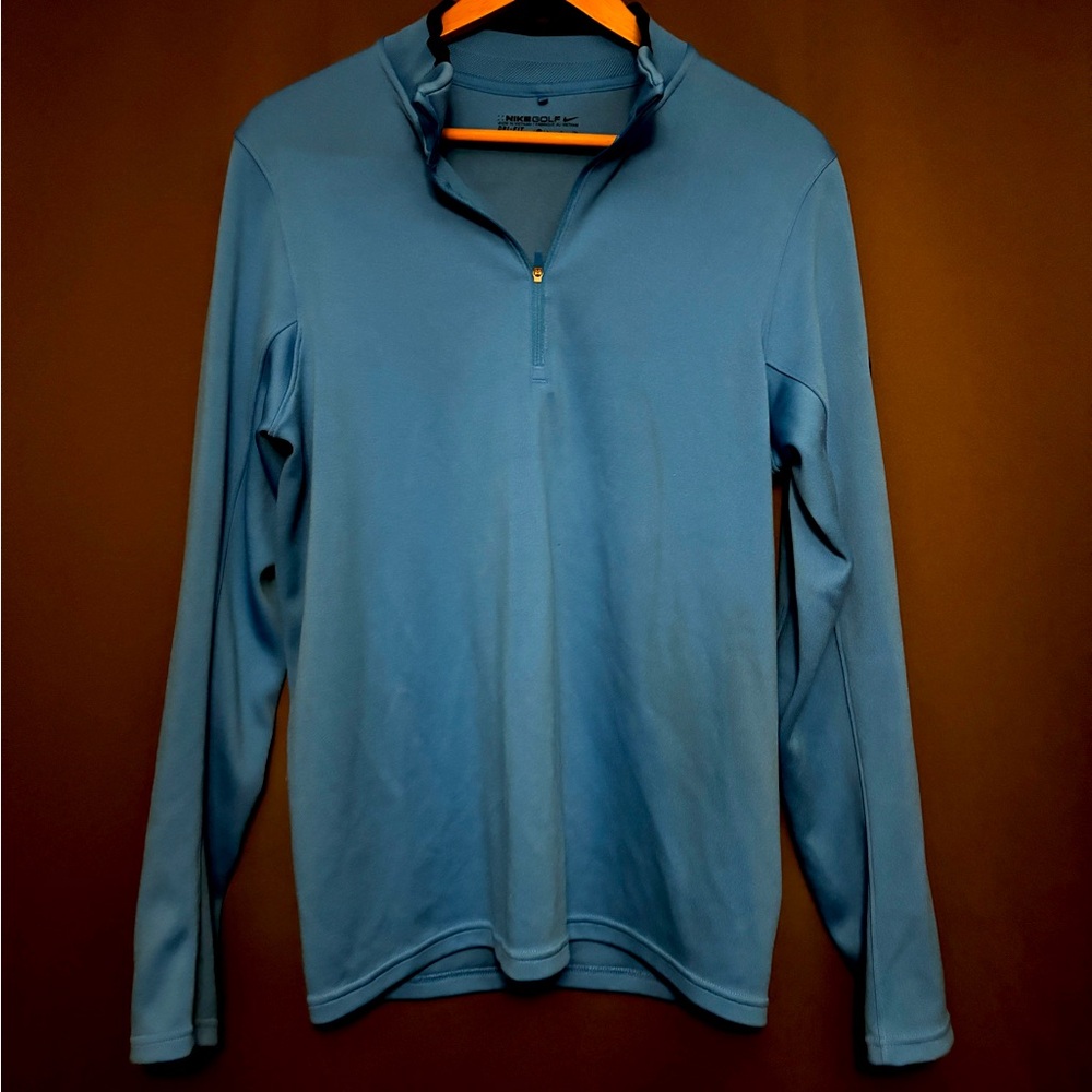 Men’s Nike GolF Small Blue 1/4 zip